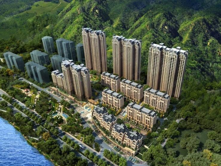 火狐电竞绿化率高达42%的河景别墅兰雅星河湾(图1)