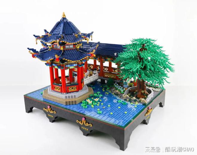 火狐电竞用积木让中式建筑发光—访乐高Ideas万票《中式园林》作者成成(图9)
