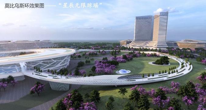 火狐电竞莫比乌斯环、江南园林这个大公园的设计亮点抢先看(图1)