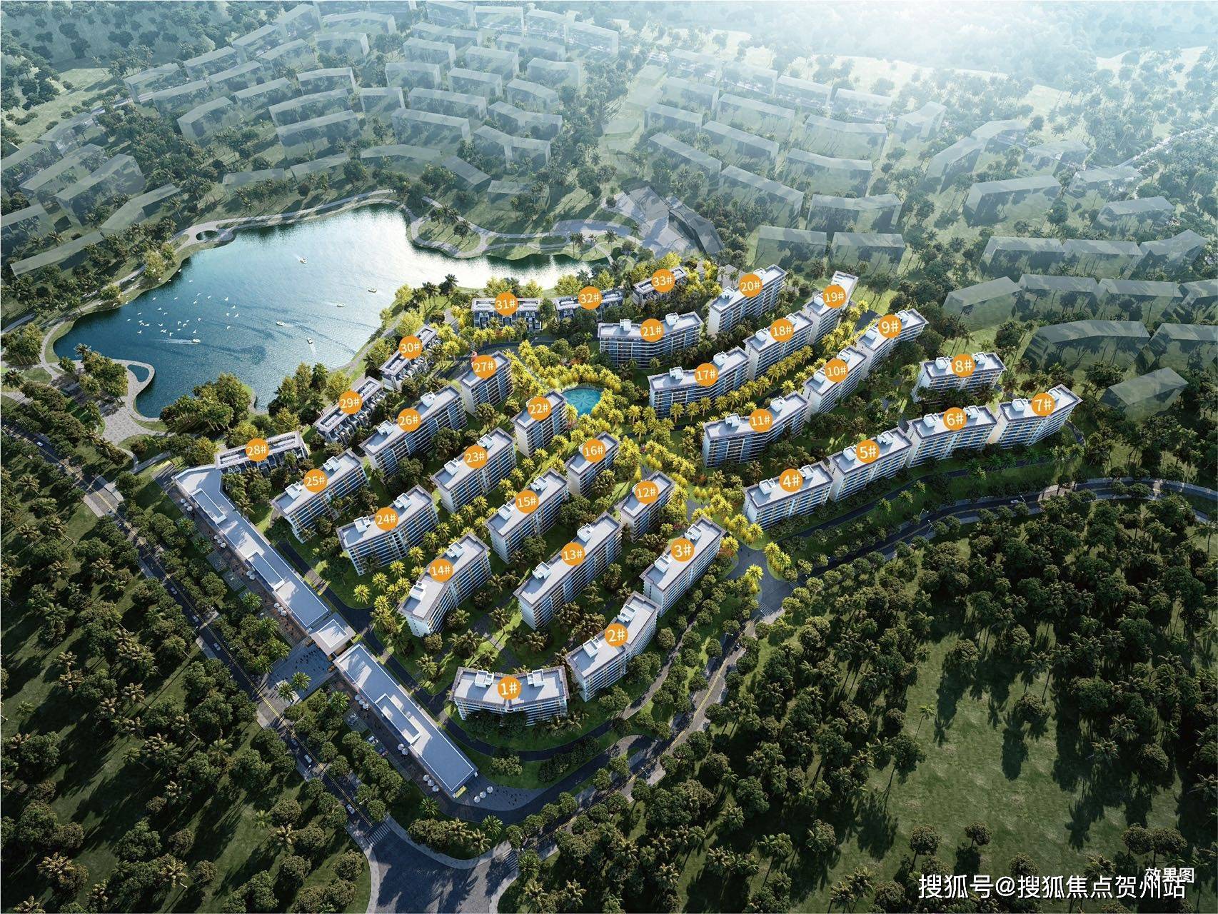 万宁华润石梅湾绿化做的怎么样？高绿化社区火狐电竞(图2)