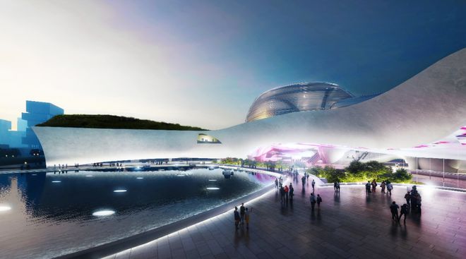 火狐电竞聚焦合肥骆岗音乐厅！五套设计方案重磅公示！(图5)