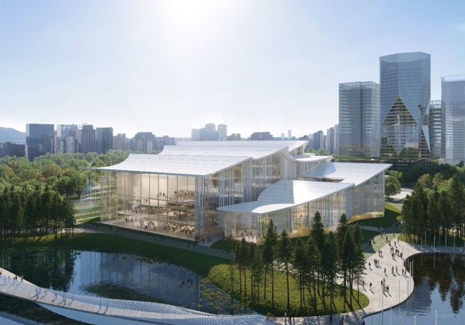 火狐电竞聚焦合肥骆岗音乐厅！五套设计方案重磅公示！(图20)