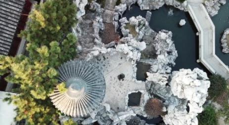 美国无人机拍下苏州园火狐电竞林建筑引网友热议：这是“反人类设计”(图4)