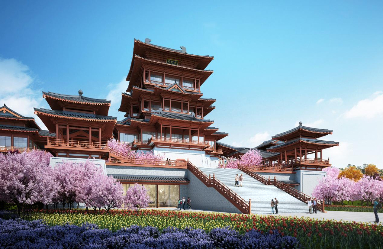 火狐电竞倒计时一周年！2024成都世园会主会场建设全面提速(图1)