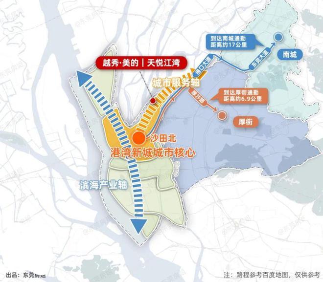 不离城更近湾！这个越秀神仙盘圆了东莞人的江湾梦！火狐电竞(图3)