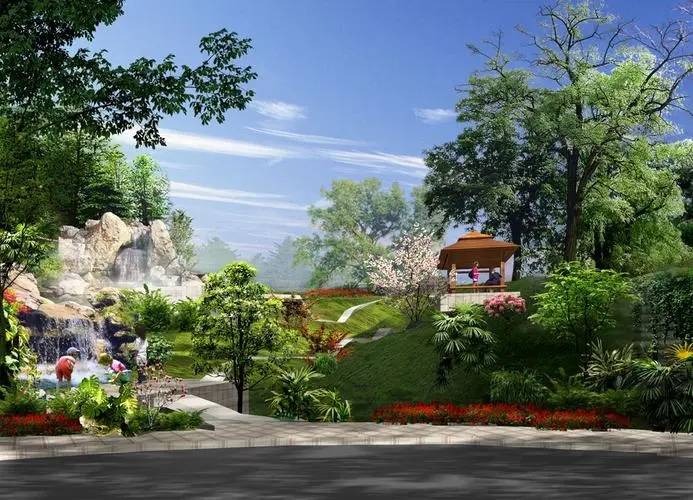 火狐电竞合肥景观园林工程设计(图1)