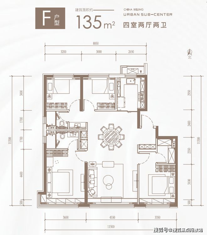 火狐电竞京玥兰园-官方发布欢迎您｜通州区京玥兰园楼盘详情 价格 户型(图11)