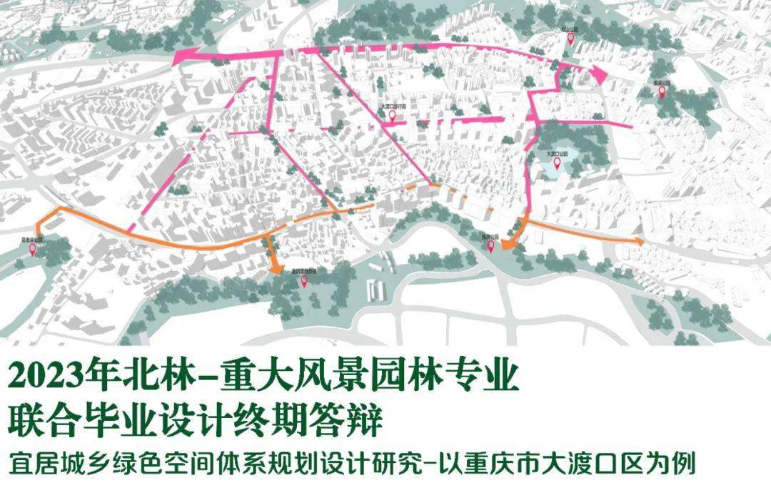 宜居城乡 共谱未来丨北林—重大第十一届风景园林专业联合毕业设计终期答辩圆火狐电竞满结束(图1)