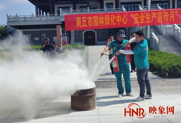 提升应急能力 筑牢安全防线 商火狐电竞丘市园林绿化中心开展安全应急演练活动(图5)