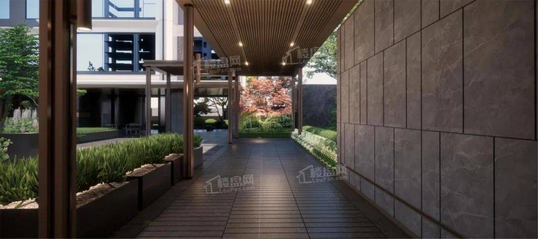 火狐电竞合肥龙湖青云阙项目内部园林设计有什么亮点？(图4)