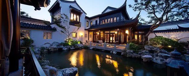 火狐电竞16个中式“花园庭院”设计一砖一瓦一草一木造就最美院落(图1)