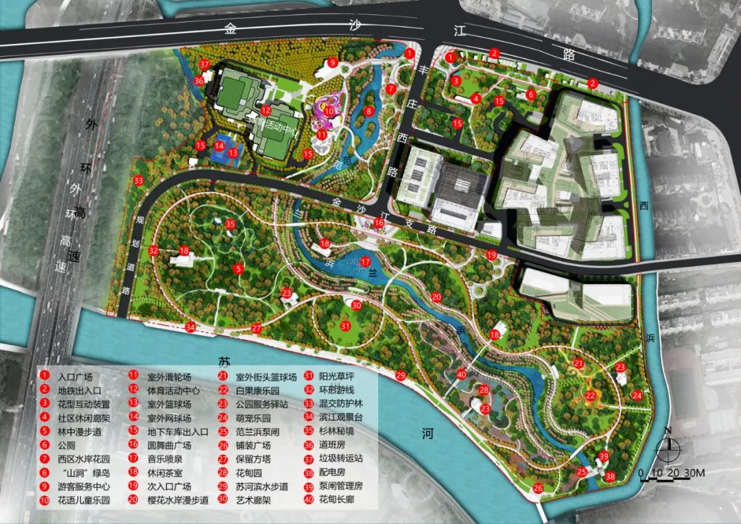 火狐电竞2145公顷！“嘉”门口又添一大型绿地2025年建成(图3)