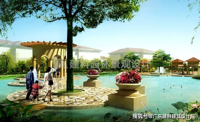 现代住宅小区景观设计规划的改进火狐电竞措施(图1)