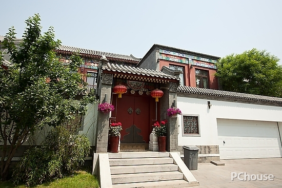 中式别墅庭院设计效果图火狐电竞(图6)