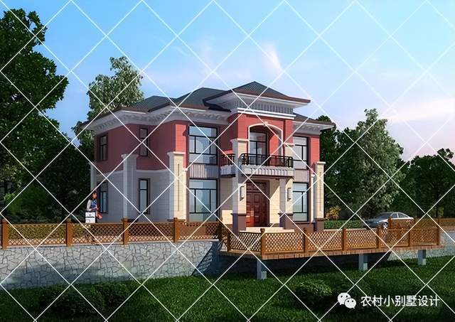 火狐电竞12套二层小面积农村自建房别墅你更喜欢哪款二层农村自建房别墅(图1)