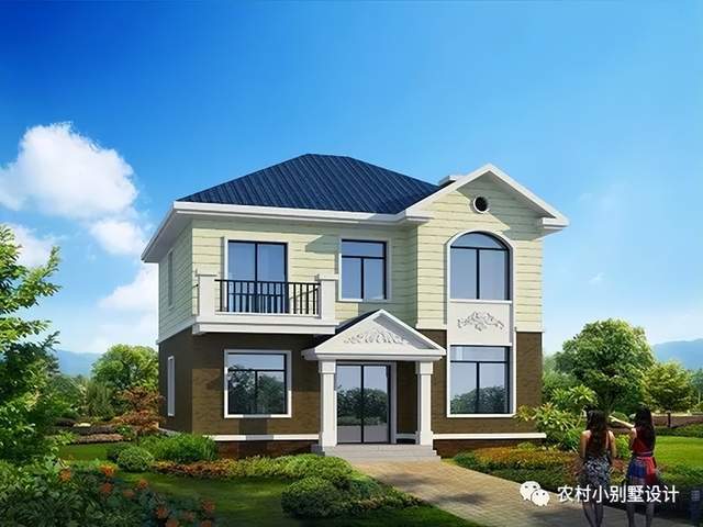 火狐电竞12套二层小面积农村自建房别墅你更喜欢哪款二层农村自建房别墅(图3)