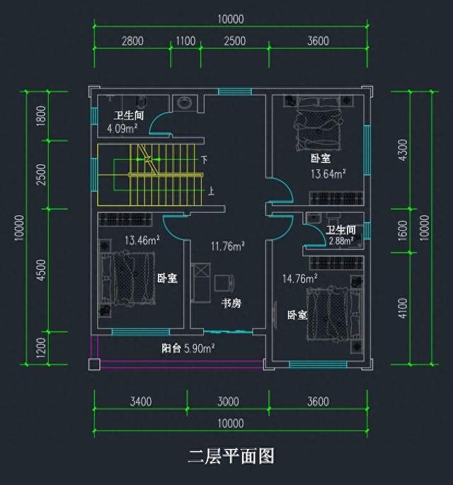 火狐电竞12套二层小面积农村自建房别墅你更喜欢哪款二层农村自建房别墅(图9)