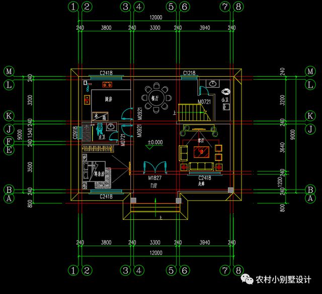 简欧二层农村自建房别墅2024农村自建房别墅最佳户型推荐火狐电竞(图3)