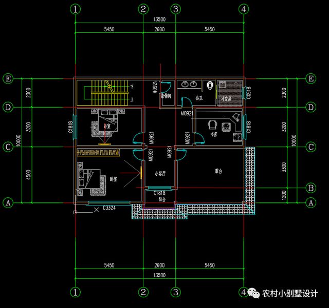 简欧二层农村自建房别墅2024农村自建房别墅最佳户型推荐火狐电竞(图8)