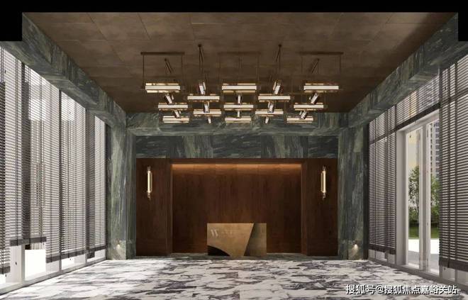 火狐电竞『官方』静安龙盛湾上售楼处发布：75米+栋距 奢侈品级”传世之作(图10)