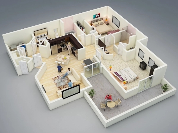 住小帮装修3d效果图怎么做火狐电竞(图1)