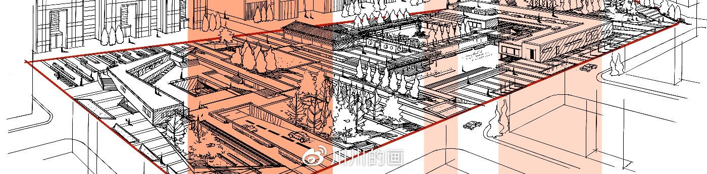 火狐电竞最详细风景园林快题鸟瞰图画法解析(图1)